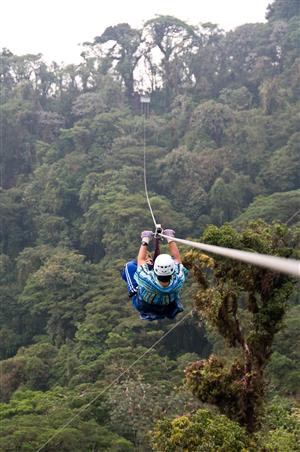 Academy student on Costa Rica Field Trip 